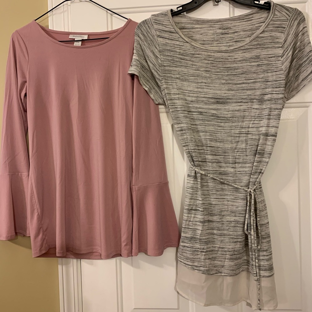 Motherhood maternity shirts